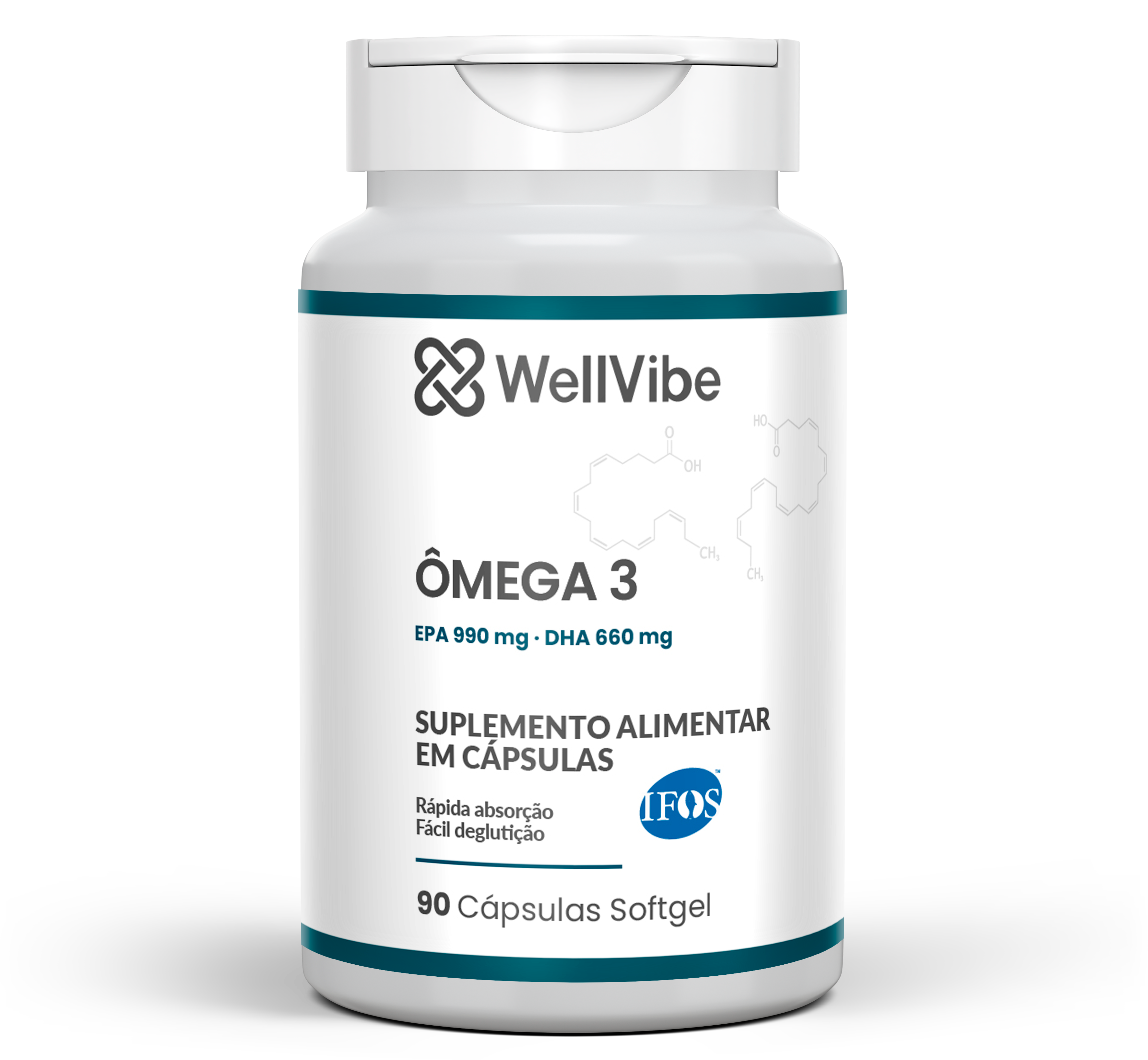 Pote do Ômega 3 WellVibe